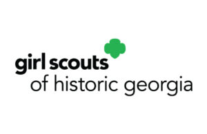 A logo for the girl scouts of historic georgia.