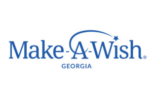 A make-a-wish logo is shown.
